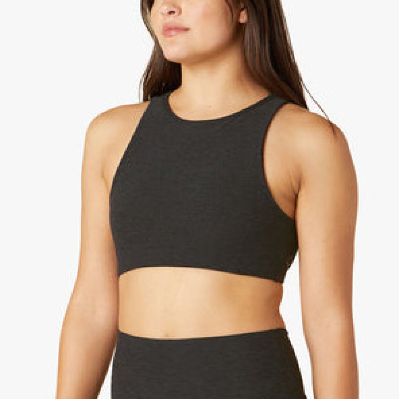 Custom Hollow Back bra: Private Label Sports Bras Sleek Open Back Women's Fitness Tops - 图片 5