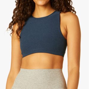 Custom Hollow Back bra: Private Label Sports Bras Sleek Open Back Women's Fitness Tops