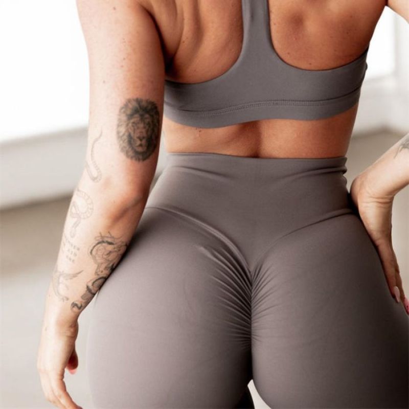 Custom Yoga Wear Manufacturers | OEM/ODM Services for Brands | Scrunch Butt Fitness Sets & Leggings - 图片 3