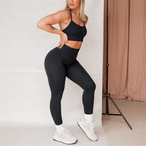 Custom Yoga Wear Manufacturers | OEM/ODM Services for Brands | Scrunch Butt Fitness Sets & Leggings - 图片 2