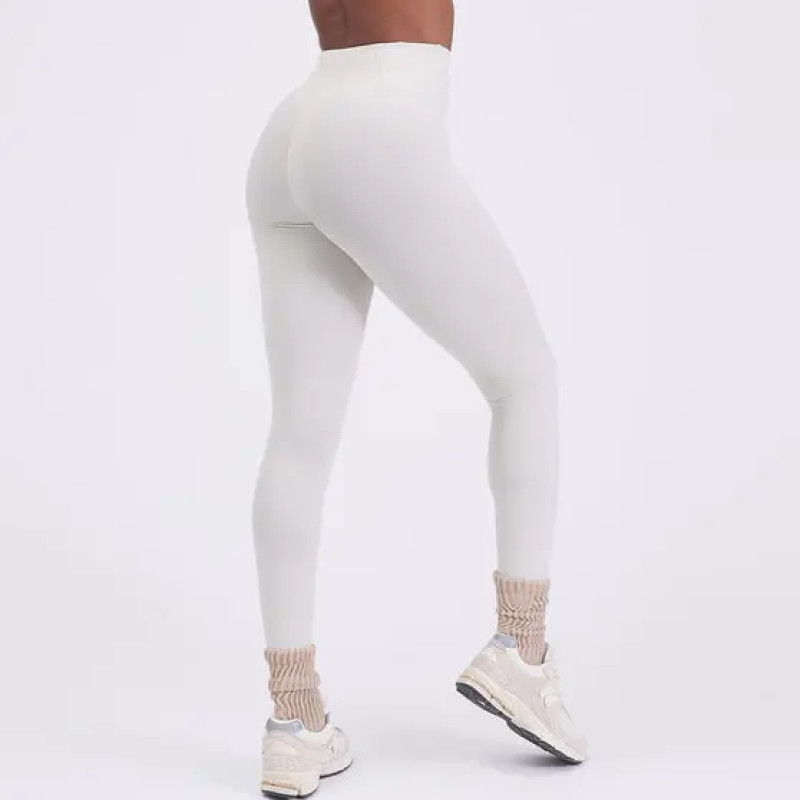 Nylon Yoga Pants Manufacturer | Bonded High Rise Compressive Gym Leggings Factory - 图片 3
