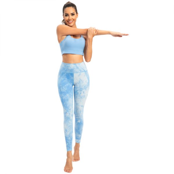 Gym Yoga Wear Factory | Printing Yoga Pants Lightweight Supplier | Custom Cross Back Yoga Bra - 图片 2