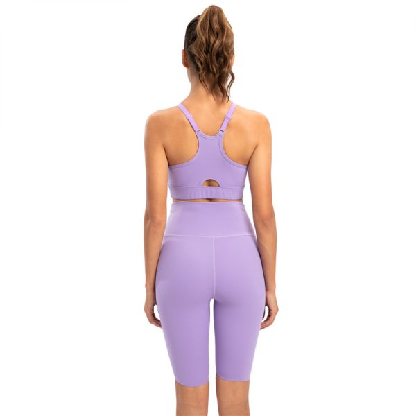 Custom Yoga Apparel Manufacturer | Solid Bonded Yoga Pants Factory | Strappy Yoga Bra Supplier - 图片 5