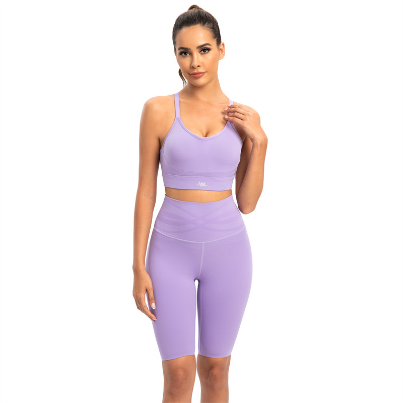 Custom Yoga Apparel Manufacturer | Solid Bonded Yoga Pants Factory | Strappy Yoga Bra Supplier - 图片 4
