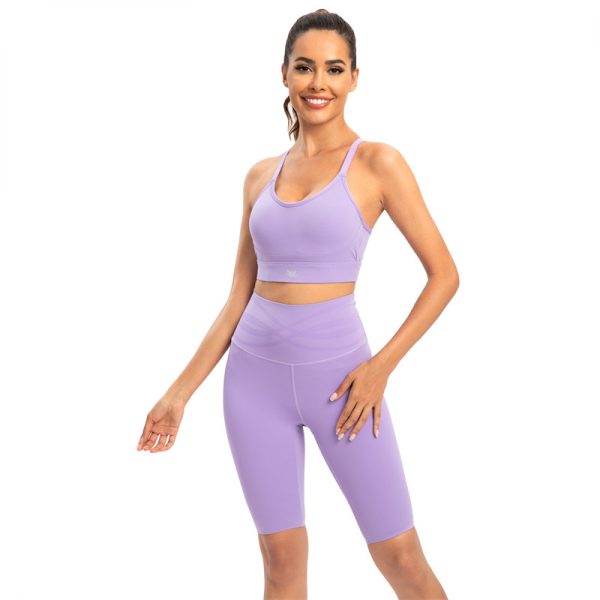 Custom Yoga Apparel Manufacturer | Solid Bonded Yoga Pants Factory | Strappy Yoga Bra Supplier - 图片 3