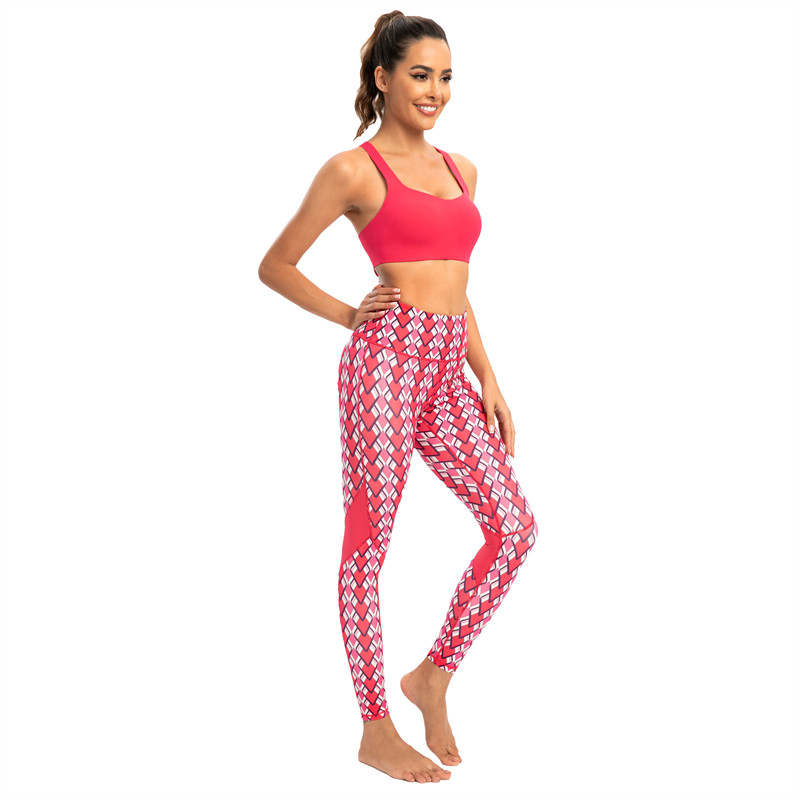 Yoga Clothing Factory | Printing Yoga Pants Manufacturer | Solid Strappy Yoga Bra Supplier - 图片 4