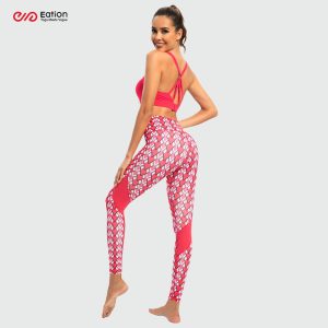 Yoga Clothing Factory | Printing Yoga Pants Manufacturer | Solid Strappy Yoga Bra Supplier