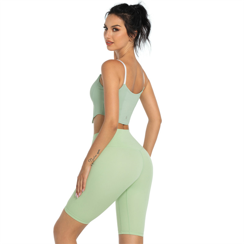 Custom Fitness Apparel Manufacturer | Smooth Yoga Shorts Factory | Thin Strip Workout Running Bra Supplier - 图片 3