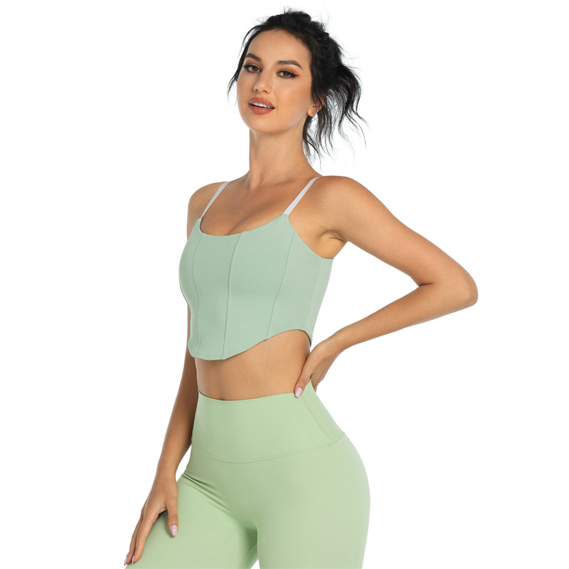 Custom Fitness Apparel Manufacturer | Smooth Yoga Shorts Factory | Thin Strip Workout Running Bra Supplier - 图片 2