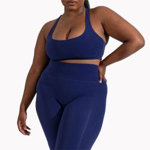 Plus Size Gym Fitness Sets Manufacturer | Breathable Custom High Quality Women Sport Wear Set Factory