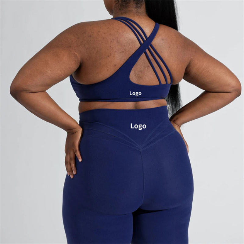 Plus Size Gym Fitness Sets Manufacturer | Breathable Custom High Quality Women Sport Wear Set Factory - 图片 5