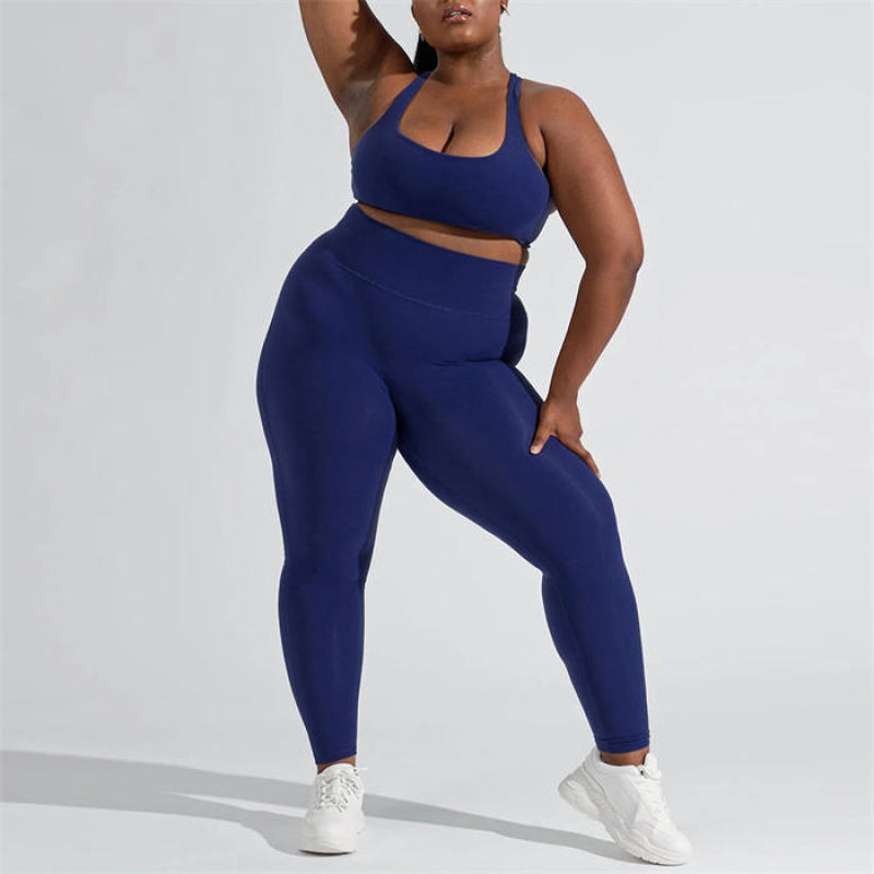 Plus Size Gym Fitness Sets Manufacturer | Breathable Custom High Quality Women Sport Wear Set Factory - 图片 3