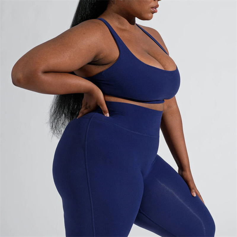 Plus Size Gym Fitness Sets Manufacturer | Breathable Custom High Quality Women Sport Wear Set Factory - 图片 2