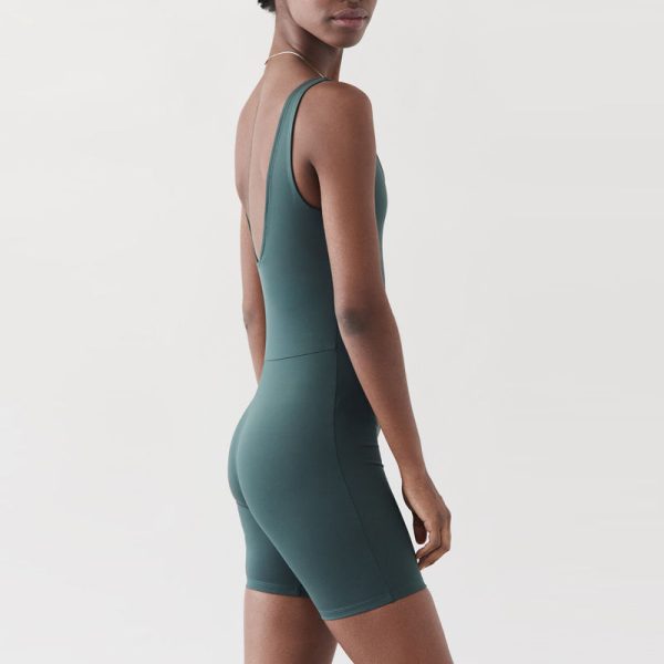 yoga sports Jumpsuit Women Sets Manufacturer | Plus Size Sexy Running Exercise Jumpsuits Factory - 图片 3