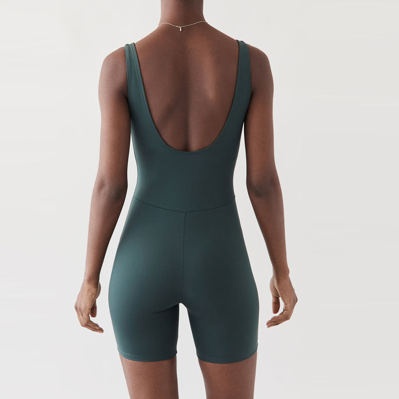 yoga sports Jumpsuit Women Sets Manufacturer | Plus Size Sexy Running Exercise Jumpsuits Factory - 图片 2