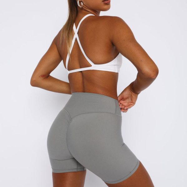 Customization Front Twist Sports Bra Manufacturer | Compression Criss-Cross Back Gym Bra Manufacturer - 图片 2