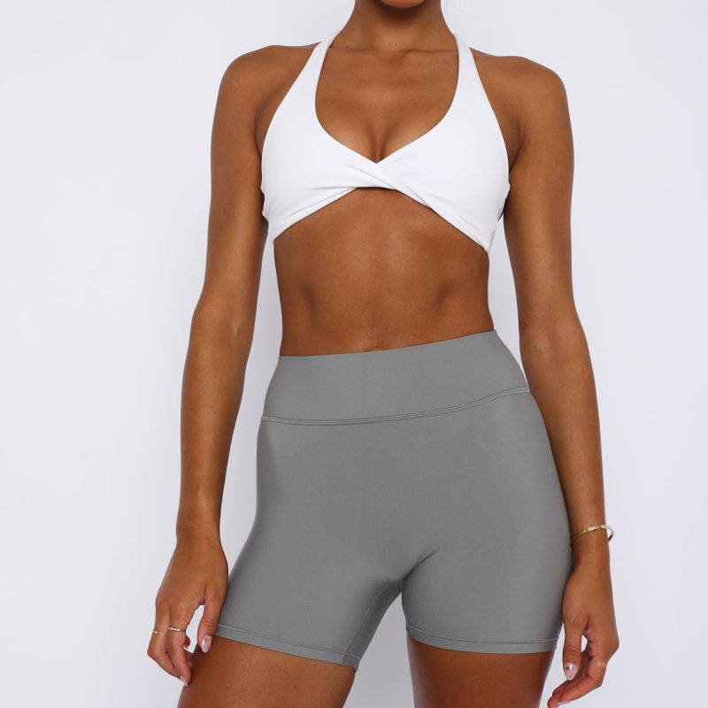 Customization Front Twist Sports Bra Manufacturer | Compression Criss-Cross Back Gym Bra Manufacturer - 图片 4