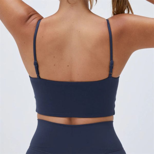 Custom Workout Running Crop Tops Manufacturer | Custom Women Removable Padded Custom Sports Bra Manufacturer - 图片 2