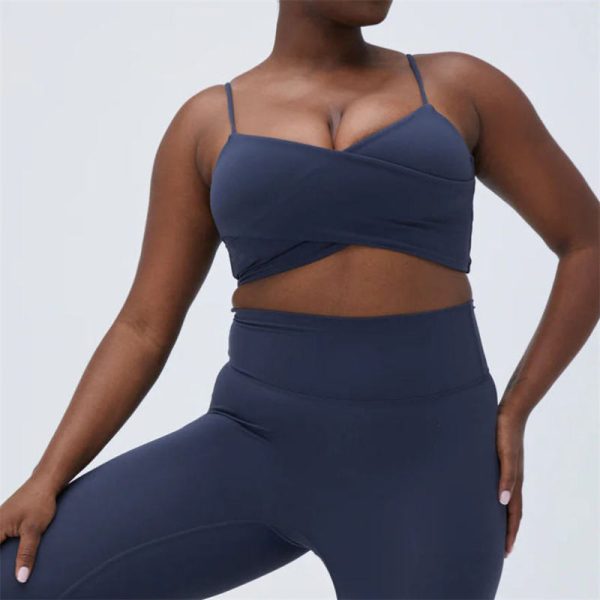 Custom Workout Running Crop Tops Manufacturer | Custom Women Removable Padded Custom Sports Bra Manufacturer - 图片 3