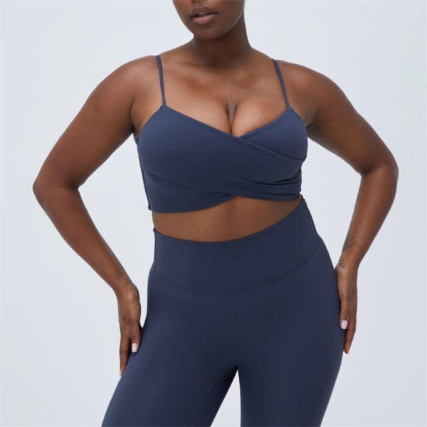 Custom Workout Running Crop Tops Manufacturer | Custom Women Removable Padded Custom Sports Bra Manufacturer - 图片 4