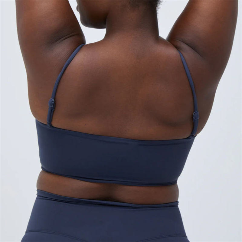 Custom Workout Running Crop Tops Manufacturer | Custom Women Removable Padded Custom Sports Bra Manufacturer - 图片 5