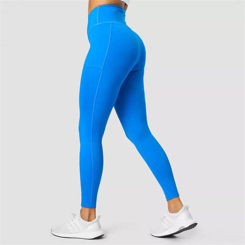 yoga pants with pocket Manufacturer | breathable workout stretch Custom Sports Fitness Workout tights Leggings factory - 图片 3