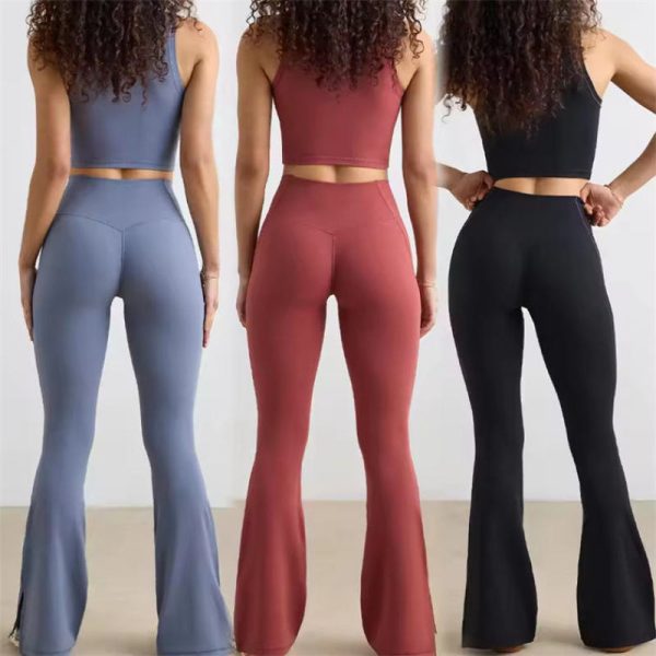 athleisure lounge wear Manufacturer | Custom track suits breathable Sets flared Supplier - 图片 4