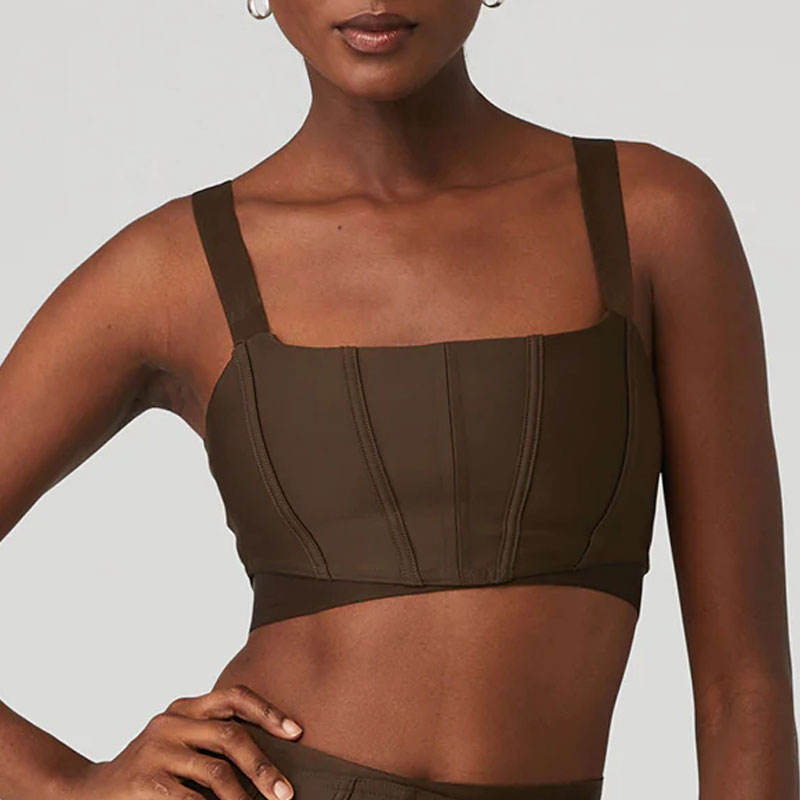 Adjustable Sports Bra Manufacturer | strap built in bra Gym Yoga Sports Bras supplier - 图片 2