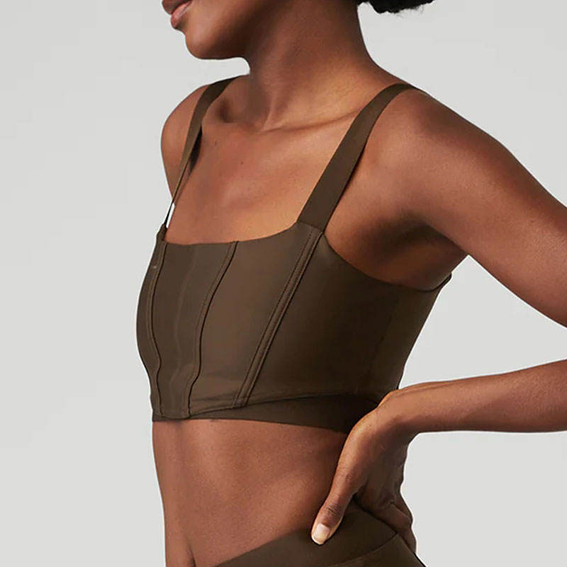 Adjustable Sports Bra Manufacturer | strap built in bra Gym Yoga Sports Bras supplier - 图片 4