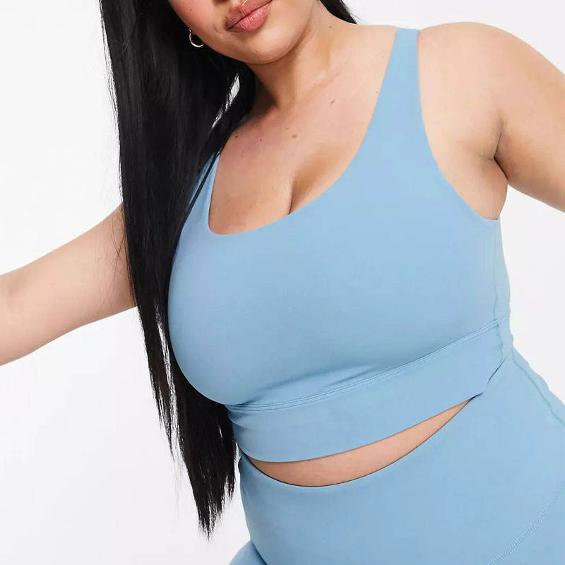 Custom workout plus size gym wear suit Manufacturer | Custom women two pieces yoga sets - 图片 5