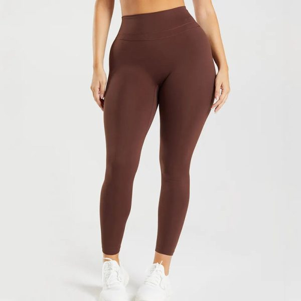 Custom Trainer Active Spandex Tummy Control Leggings Manufacturer | Butt Gym Leggings suppliers - 图片 2