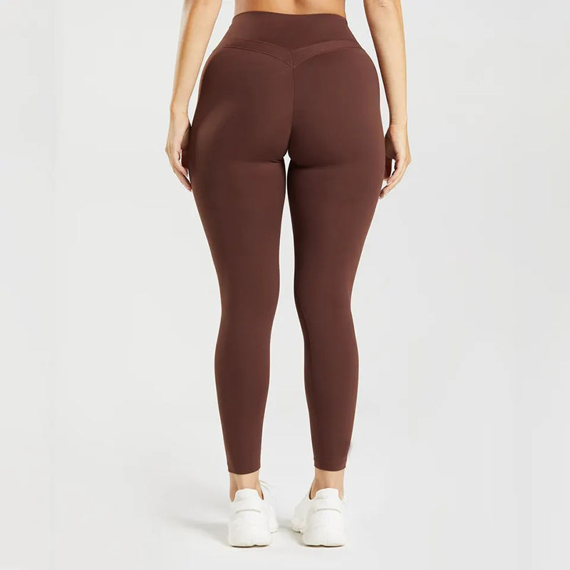Custom Trainer Active Spandex Tummy Control Leggings Manufacturer | Butt Gym Leggings suppliers - 图片 4