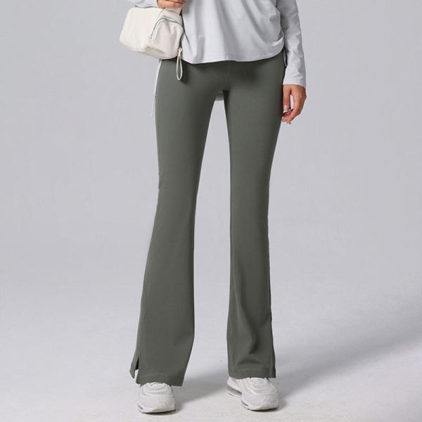 Custom Flared Sweatpants Leggings For Women Manufacturer | High Elasticity Leggings suppliers - 图片 2