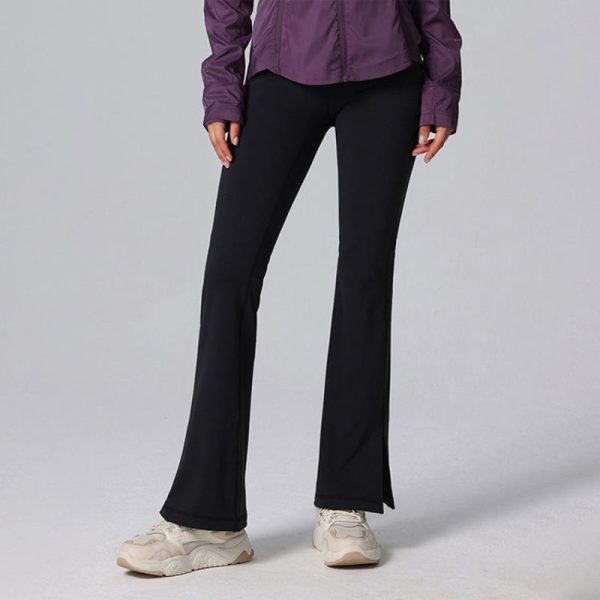 Custom Flared Sweatpants Leggings For Women Manufacturer | High Elasticity Leggings suppliers - 图片 3