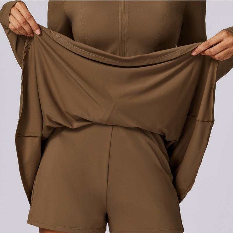 Custom Fitness Jackets and Tennis Skirt Manufacturer | Custom Two Piece Sporty Sets Manufacturer - 图片 2