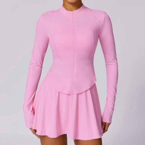 Custom Fitness Jackets and Tennis Skirt Manufacturer | Custom Two Piece Sporty Sets Manufacturer - 图片 3