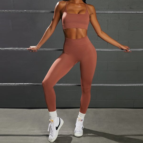 Custom Women's Workout Outfit Gym 2 Pieces Set Manufacturer | Custom Two Piece Sporty Sets suppliers - 图片 3
