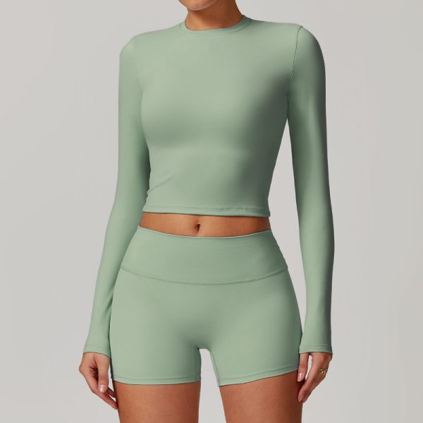 Custom Shorts Tracksuits Exercise Set Manufacturer | Custom 2 Piece Outfits Workout Sets suppliers - 图片 4