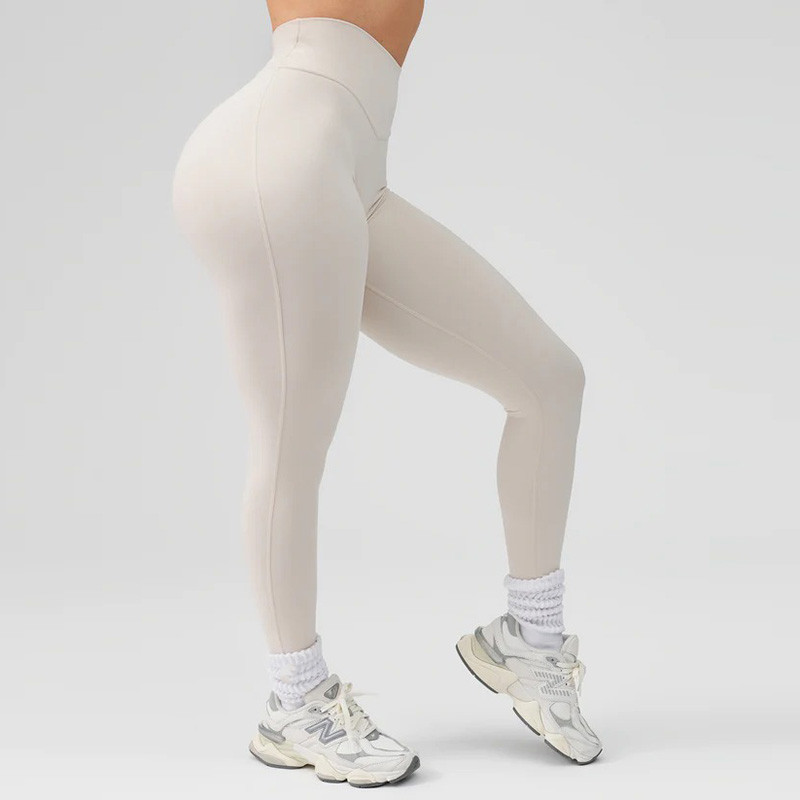 Custom Women High Waist Yoga Pants Manufacturer | Gym Workout Tight Leggings suppliers - 图片 4