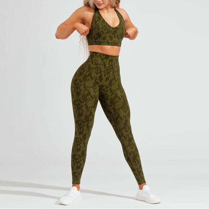Custom Tummy Control sublimation Yoga leggings | Gym digital print Leggings suppliers - 图片 4