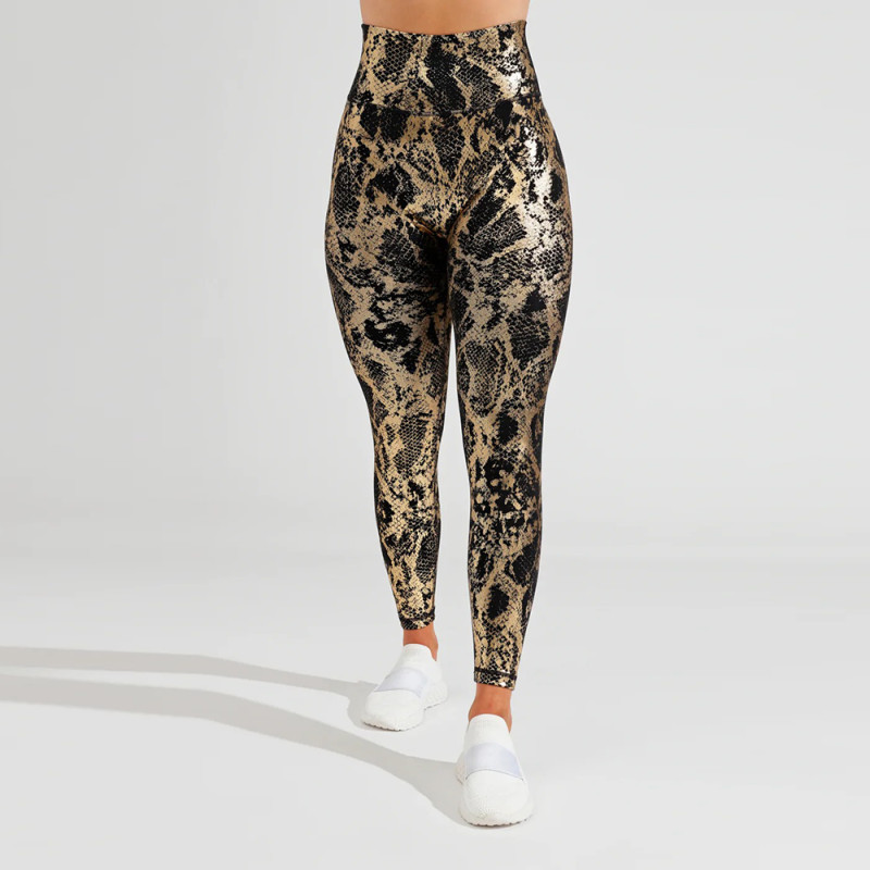 Custom embossed High Waist Yoga Pants manufacturer | Gym Sports Workout Leggings suppliers - 图片 2