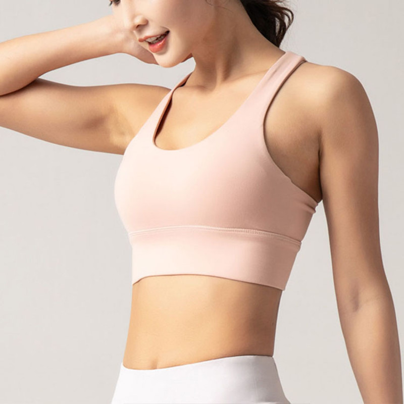 Custom Adjustable Strap Sports Bra Manufacturer | Gym Fitness Nylon Spandex Sports Bra supplier - 图片 4