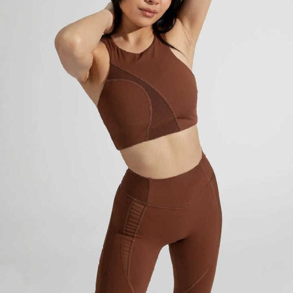 Custom plus size Workout Gym Clothes Manufacturer | Nude Feeling fitness sets suppliers - 图片 3