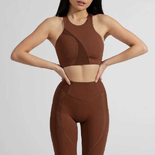 Custom plus size Workout Gym Clothes Manufacturer | Nude Feeling fitness sets suppliers - 图片 2