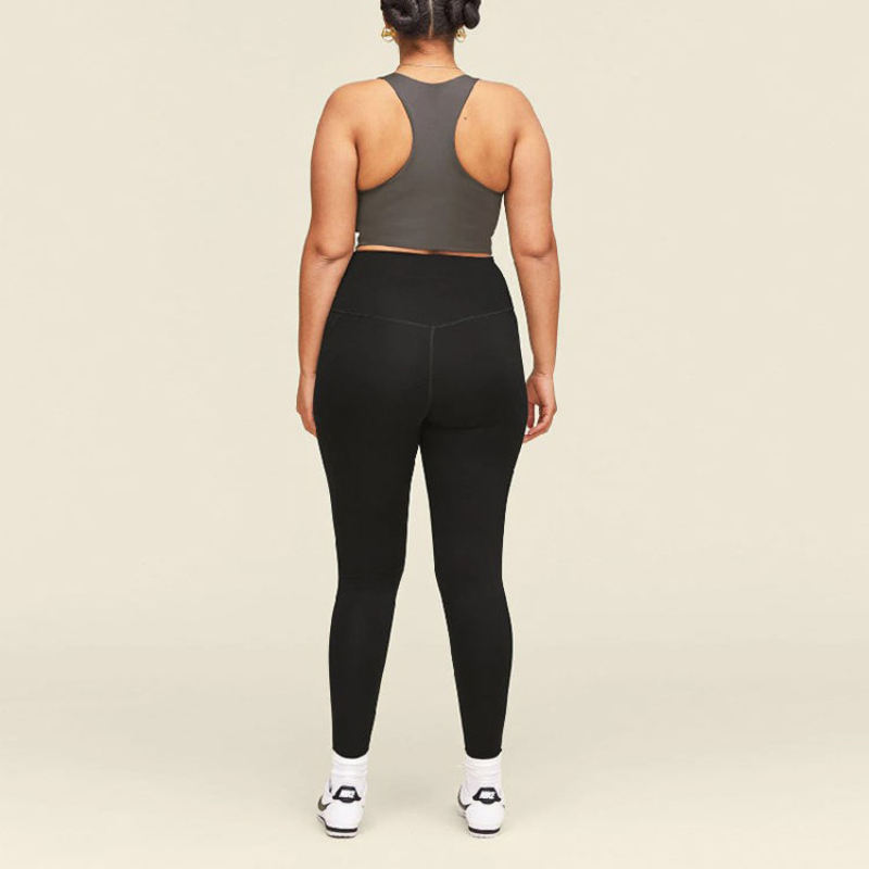 4 way stretch gym fitness sets Clothing Manufacturer | XL-6XL plus size Yoga Set Wear suppliers - 图片 5