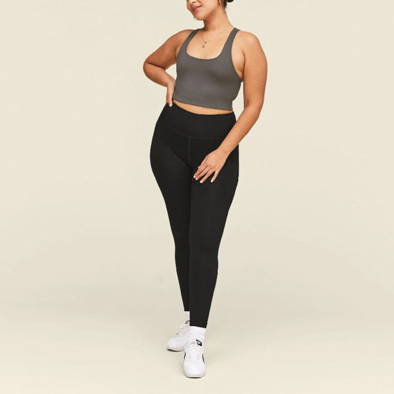 4 way stretch gym fitness sets Clothing Manufacturer | XL-6XL plus size Yoga Set Wear suppliers - 图片 3