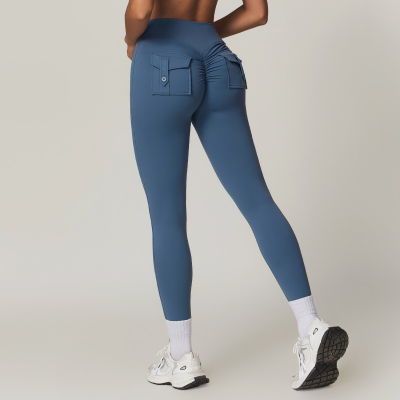 Custom leggings with pockets Manufacturer | fitness tight High-waisted sport leggings suppliers - 图片 2