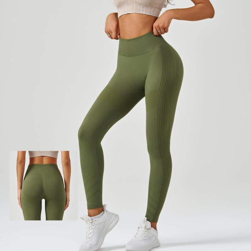 Custom leggings with pockets Manufacturer | fitness tight High-waisted sport leggings suppliers - 图片 4