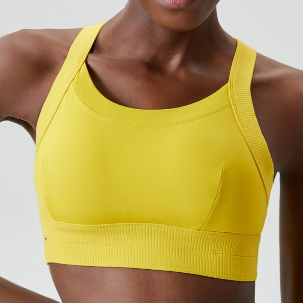 Active Workout Hollow Out Yoga Bra Top supplier | Custom Logo Yoga Fitness Sports Bra Vendor - 图片 4