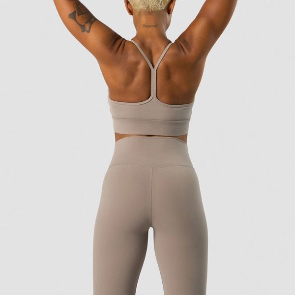 Running Nude Thin Straps Sports Bra supplier | Custom Nude Thin Straps Sports Bra Vendor - 图片 4